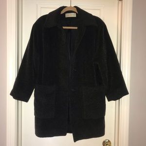 Black Fur Coat